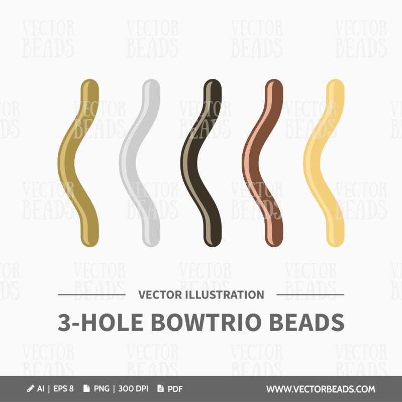 Bowtrio potomac beads Bowtrio vector beads
