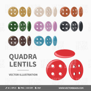 Quadralentil vector beads
