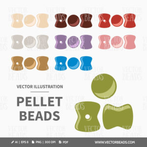 Pellet beads illustration