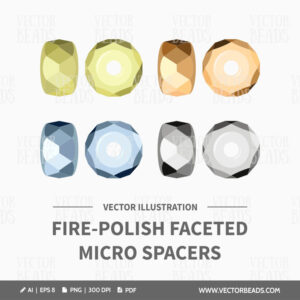 Micro spacer vector beads