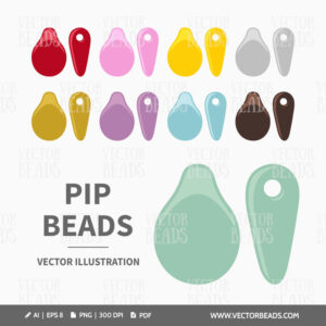 Pip vector beads