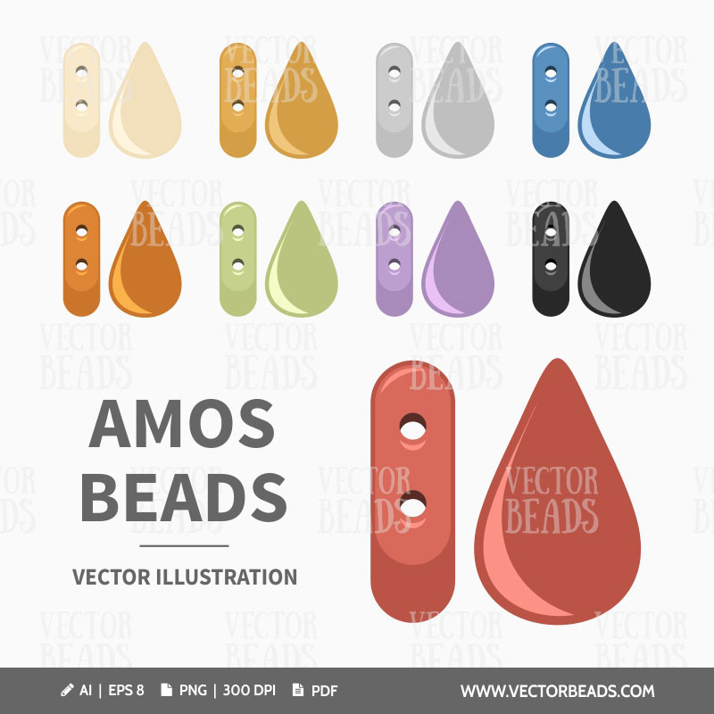Amos beads par puca